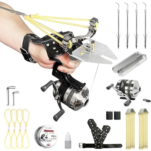 Fishing Slingshot Pro Set – Dual Mode for Fishing & Target Shooting